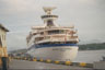 Kreuzfahrschiff im Hafen